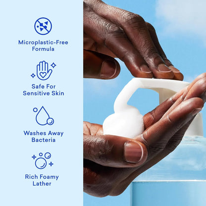 BLUELAND Hand Soap Duo, 2 Bottles with 8 Refill Tablets, Variety Scents