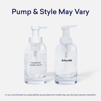 BLUELAND Hand Soap Duo, 2 Bottles with 8 Refill Tablets, Variety Scents