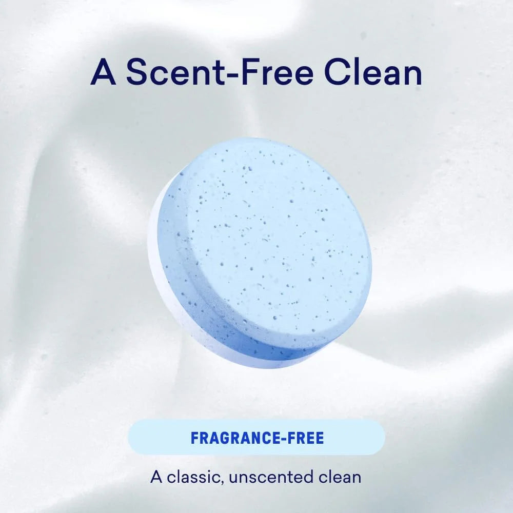 BLUELAND PowerDuo Laundry Detergent Tablets, 60ct. Fragrance Free