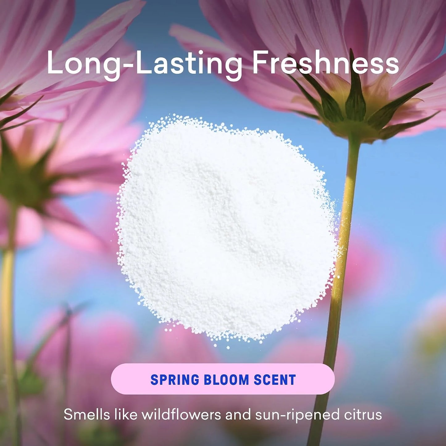 BLUELAND Oxi Laundry Booster Powder Refill 2-Pack, Spring Bloom, 35.2 oz